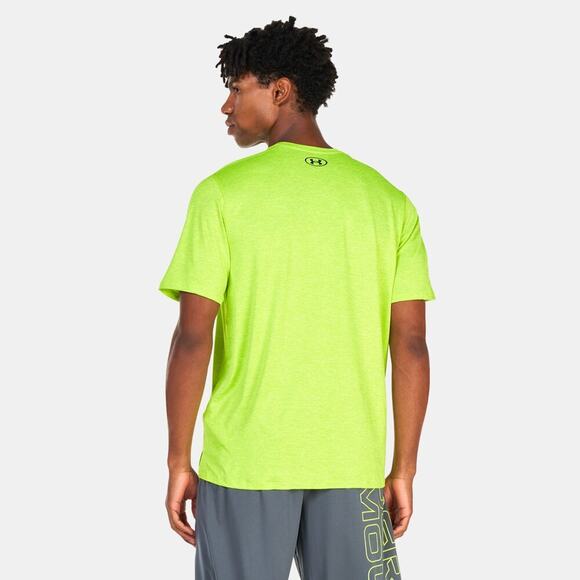 Under Armour Men's UA Tech Vent Training T-Shirt, Green, Medium - Picture 2 of 3